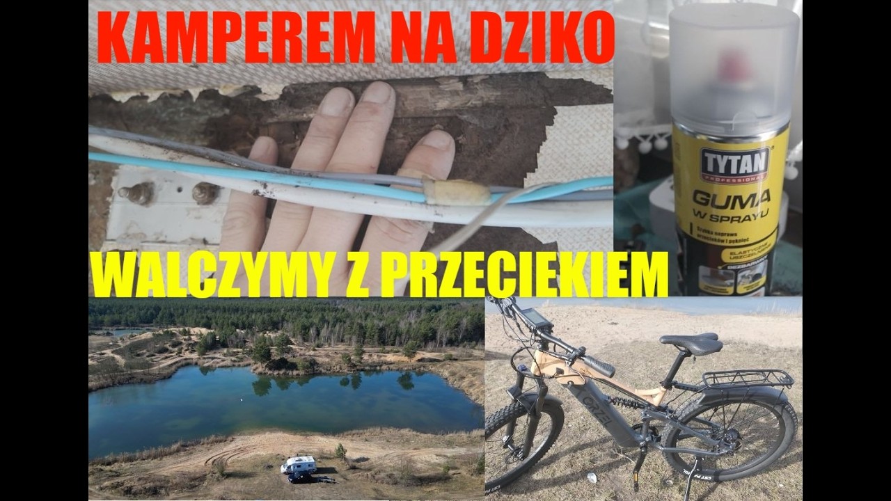 Kamperowo - off roadowo😁Mocny wyjazd na dziko😀