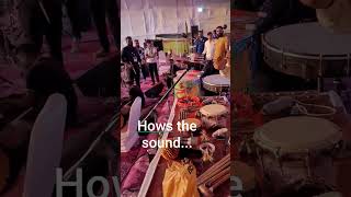 What a soundsound shorts percussion viral trending live music gig viralvideo navratri