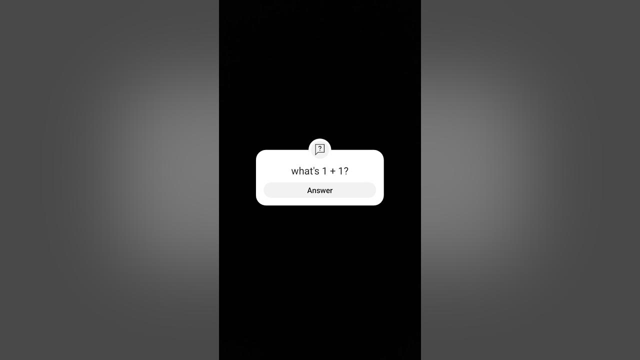 1 + 1????? - YouTube