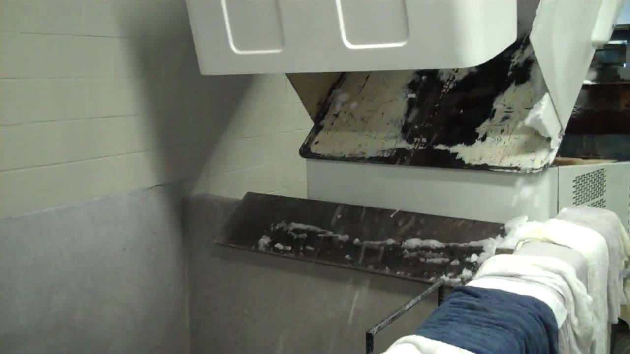 Zamboni Dumping Snow YouTube