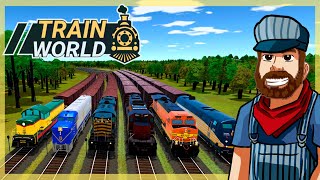 SIMULADOR DE TRANSPORTES FERROVIÁRIOS EM ESCALA GIGANTE 🚂 Train World screenshot 2