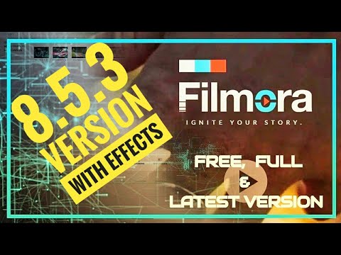 Filmora Video Editor Full Crack With Premium Effects 8 5 3 Free