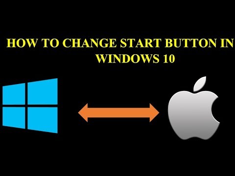 how to change windows start orb windows 10