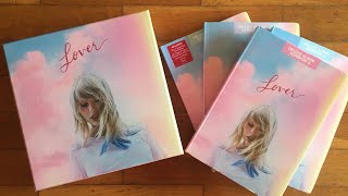 Taylor Swift-Lover (All Versions) CD  Unboxing