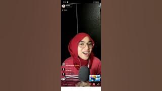Lia Aziz nyanyi lagu kucu kuca di live tiktok