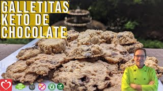 Galletas saludables Keto de chocolate super deliciosas