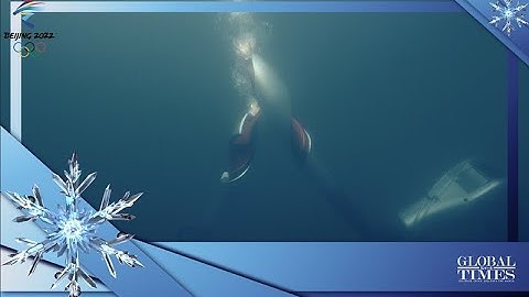 First-ever robotic underwater torch relay at Beijing 2022