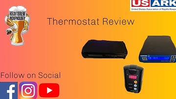 What thermostat should I buy for my reptiles?  A review of 3 models