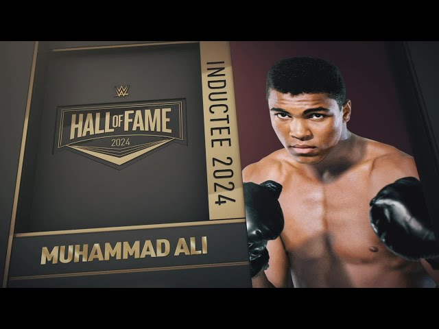 Muhammad Ali - WWE Hall of Fame Class of 2024 class=