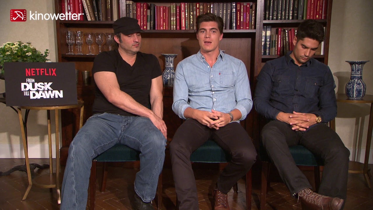 Interview Robert Rodriguez, Zane Holtz, D.J. Cotrona  FROM DUSK TILL DAWN: THE SERIES