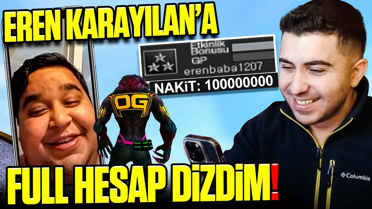 EREN KARAYILANA FULL HESAP DİZDİM!! @erenkarayilanmusic
