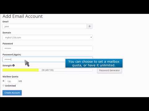 cPanel: How to Add an Email Account in cPanel
