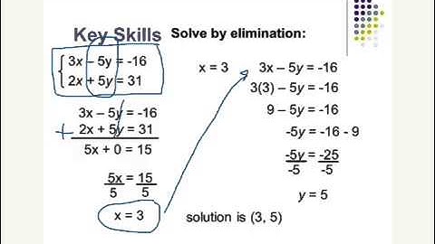 7.3 elimination method part 1