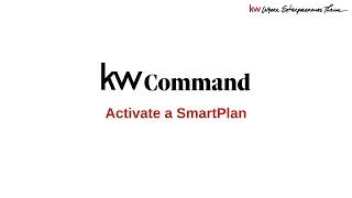 Famous Activate a SmartPlan in KW Command Wealth