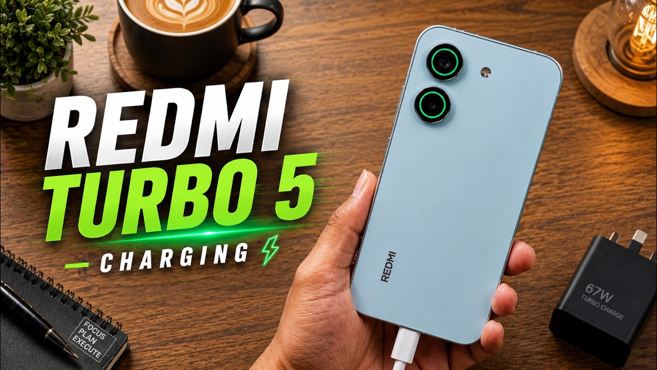 Redmi Turbo 5 Charging Test 🔋 100W Fast Charging ⚡️