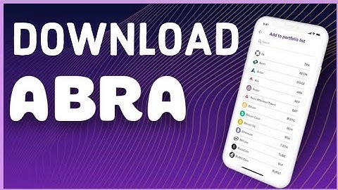 How to Download Abra Crypto Wallet App on iPhone 2024?