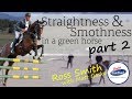 Exercices dentranement de saut dobstacles pour un cheval vert  partie 2 avec ross smith