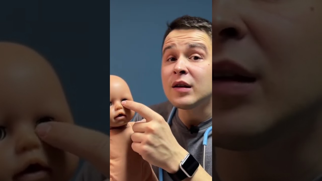 Уход за глазками новорожденного