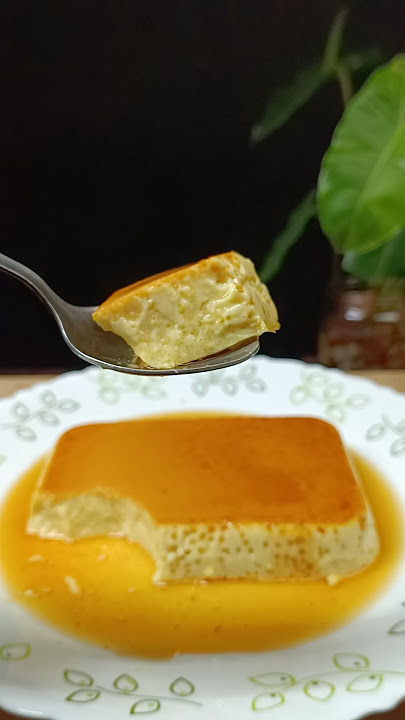 Just 4 Ingredients CARAMEL PUDDING | Caramel pudding recipe | Pudding recipe