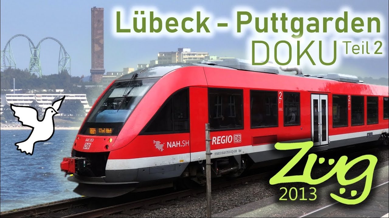 eisenbahn puro malte Lübeck - Puttgarden, Vogelfluglinie | DOKU | Entlang der Ostseeküste und Ostholstein | Zug2013