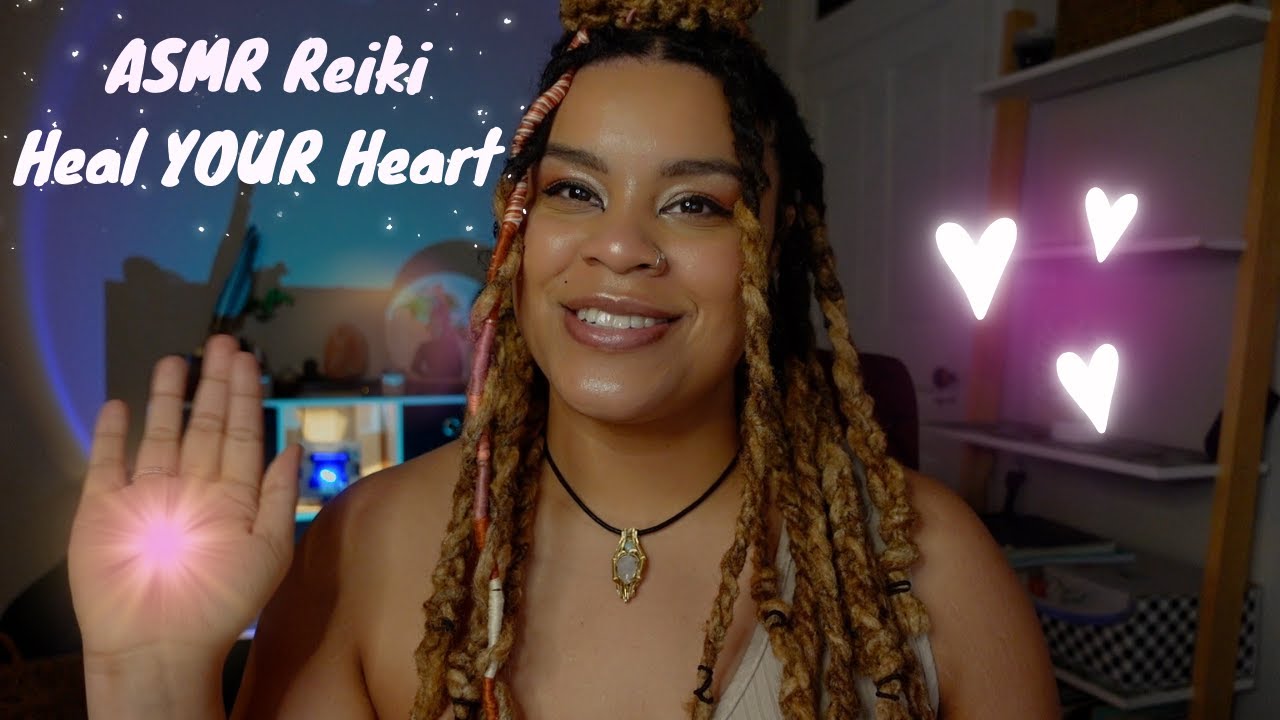️ Powerful Emotional Healing ️ ASMR Reiki for the Heart Chakra! (with ...