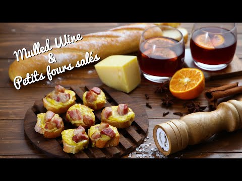 Christmas Special Recipes | Mulled Wine & Petits Fours Salés | Christmas Party Appetizers | #IFNLive | India Food Network