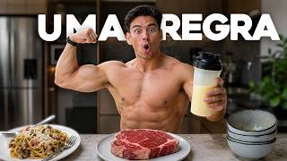 A Regra na DIETA Que Seca Mais Que Cardio