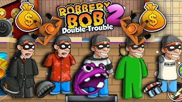 Robbery Bob 2 - All Costumes Funny Gameplay Part 176