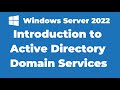 27 introduction to active directory domain services  windows server 2022