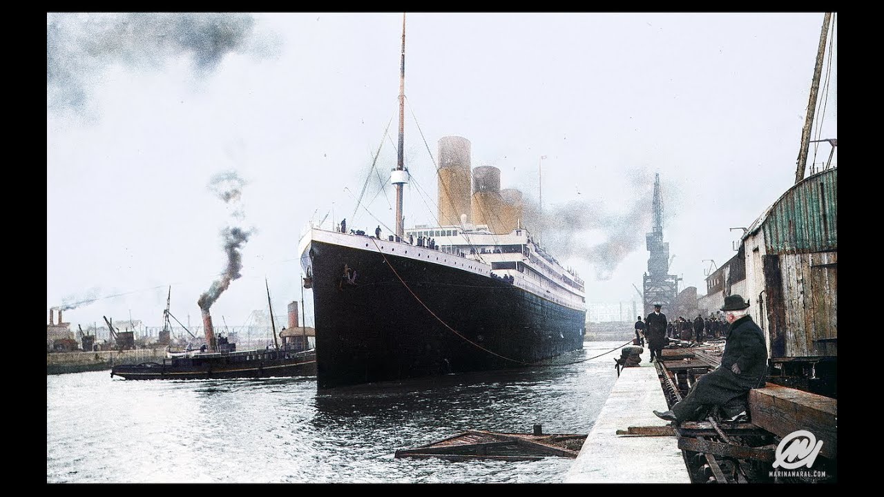 maiden voyage for the titanic