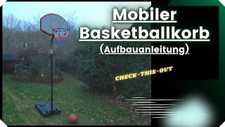 Mobiler Basketballkorb (Aufbauanleitung)