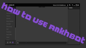 Download, Install And Basic Configuration Of Ankhbot R2