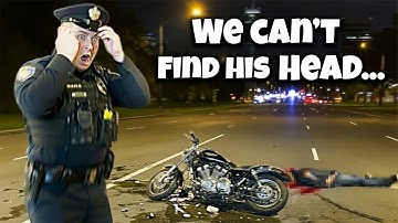 When Motorcycle Chases Get OUT OF CONTROL!