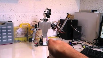 BFR-H1 Humanoid Robot using Raspberry Pi and Wiimote