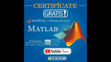 MATLAB  Básico - Curso Gratis con Certificado Mathworks ORIGINAL 2022
