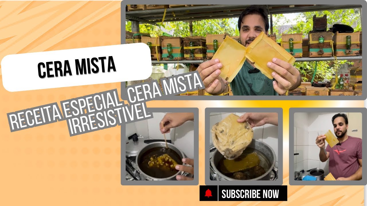 Cera Mista ASF - RECEITA IRRESISTÍVEL PARA ELAS. Máfia, mole e com um excelente cheiro.