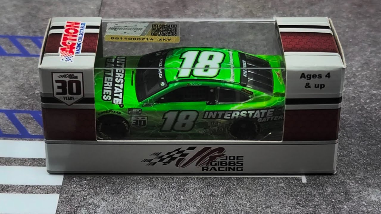 Kyle Busch 2021 Interstate Batteries 1:64 Nascar Die-cast Review
