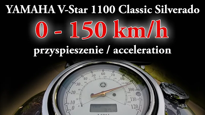 Przyspieszenie / acceleration Yamaha V-Star 1100 Classic Silverado