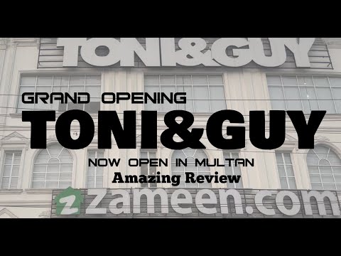 Toni&Guy First time in Multan | Toni&Guy Salon opening review | Toni&Guy Salon