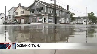 Tropical Storm Fay causes flooding in New Jersey