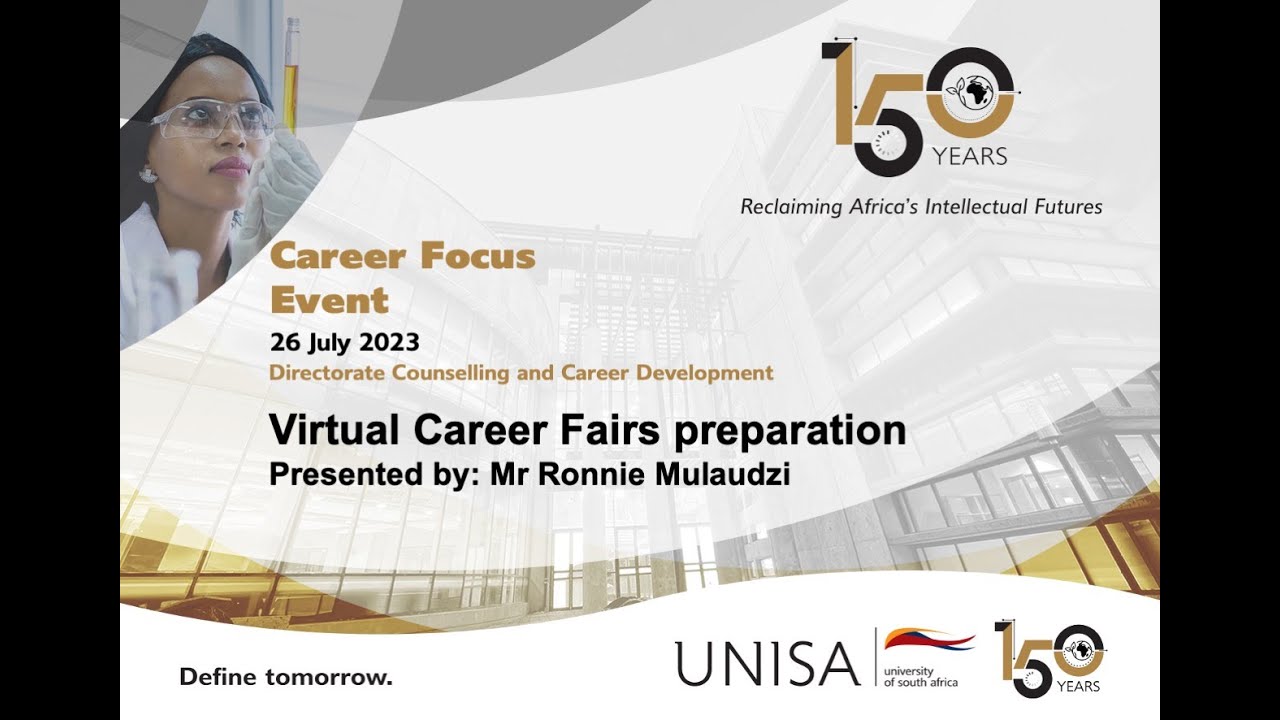 Virtual Careers Fairs preparation - YouTube
