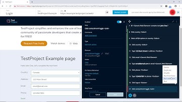 Running and Debugging Recorded Tests with TestProject