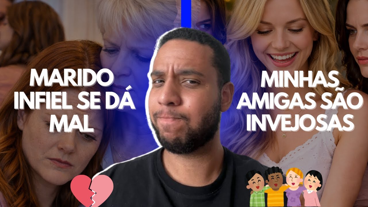 MARIDO INFIEL SE DÁ MAL + MINHAS AMIGAS SÃO INVEJOSAS - HISTÓRIA COMPLETA