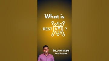 🔗📲REST API explained in Tamil❓| #thillaithetechie