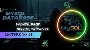 SQL lecture - 11 | Update, Drop, Delete, Truncate | NMD PVT LTD