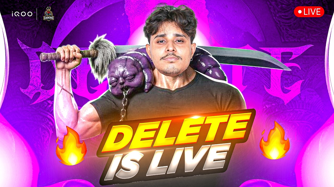 TOURNAMENT LIVE WITH iQOOTGDELETE🔴 || iQOO TOTAL GAMING #iQOO15R #iQOO