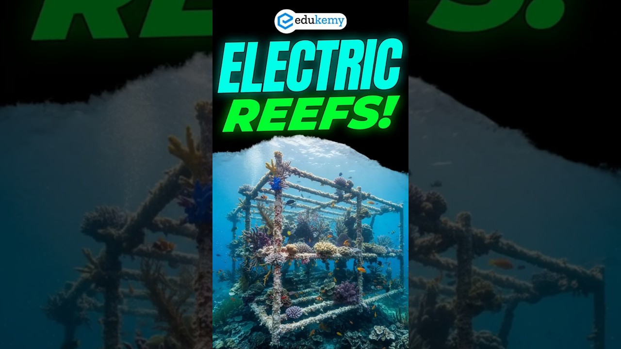 Can Technology Save Coral Reefs? 🌊 Discover Biorock Magic! 🪸✨ | UPSC