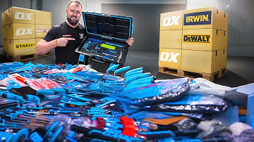 Ik heb een pallet gekocht voor de liquidatie van de voorraad van een GESLOTEN gereedschapswinkel!