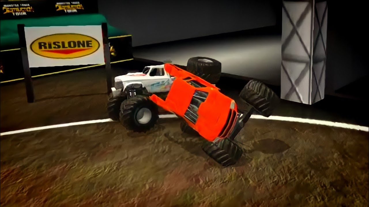 Bigfoot Speed Energy Racing Levels 1-16 - Monster Truck Destruction
