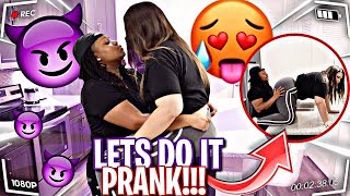 LETS DO IT” ON THE KITCHEN COUNTER PRANK ON GIRLFRIEND